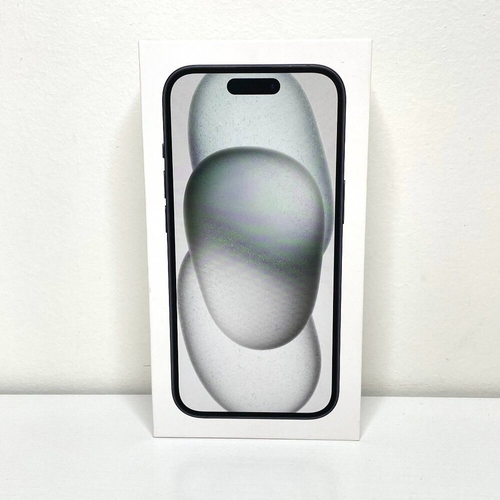 Apple iPhone 15 Black 256GB Empty Box Only